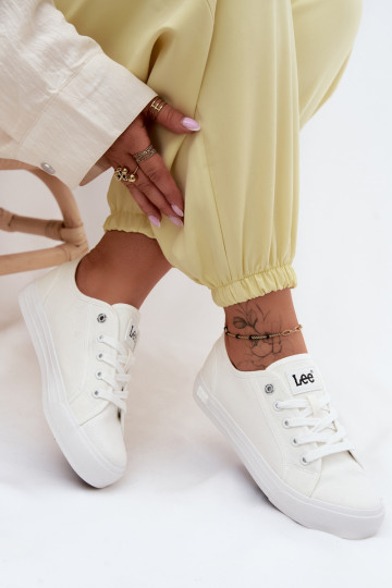 Bežná obuv LEE AVA C INOMEN LOIN 50261001.1FG biela farba