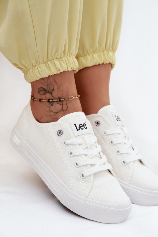 Bežná obuv LEE AVA C INOMEN LOIN 50261001.1FG biela farba