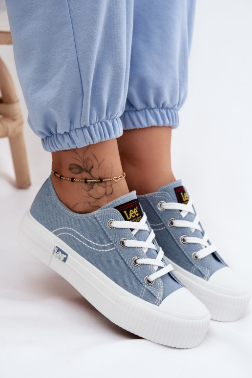Bežná obuv s platformou LEE ISLA C INOMEN LOIN 50261002.21H Denimové materiály