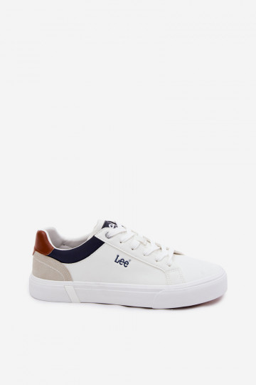 Pánske topánky na voľný čas LEE BRIXTON MEN LOIN 50261024.1FG biela farba 2