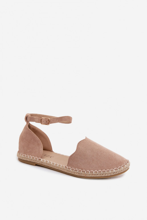 EspadrilkyImitacji zo semišuu Vinceza 23-34594 béžová