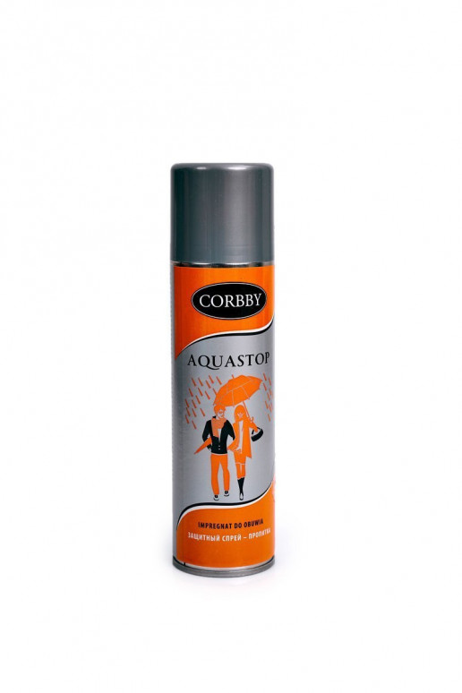 CORBBY Aquastop priehľadný vosk na topánky - impregnácia