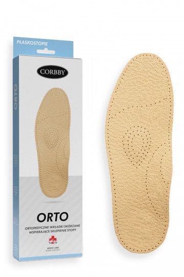 CORBBY ORTO ortopedické kožené vložky