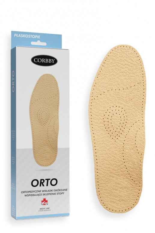 CORBBY ORTO ortopedické kožené vložky