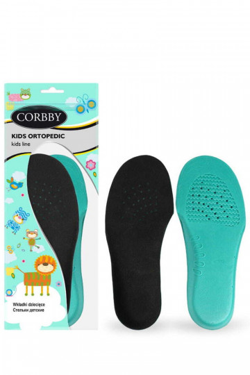 CORBBY KIDS ORTOPEDIC ortopedické profilované vložky pre deti s prehlbňou