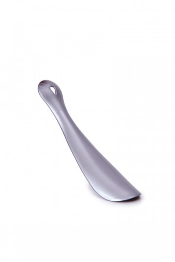 Corbby Plastová lyžička na topánky sivá 15 cm