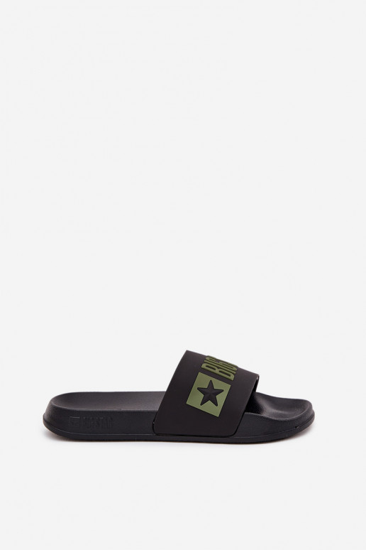 Čierne pánske šľapky "Big Star SS174359"