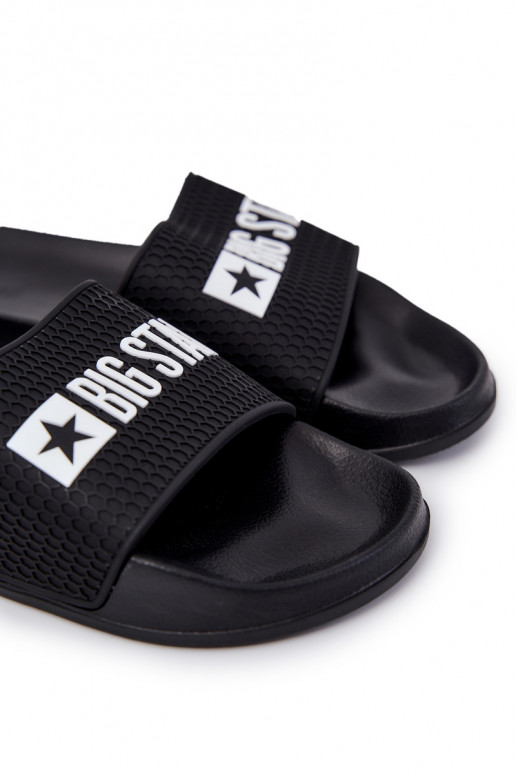 Pánske šľapky Big Star JJ174505 čierne