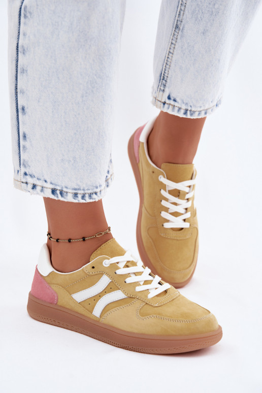 Žlté platformové tenisky Coressa