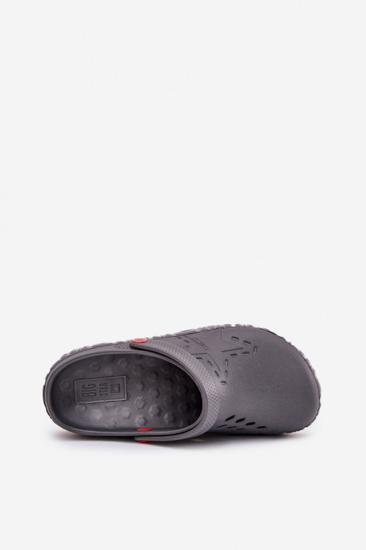 Pánske ľahké dreváky Big Star II175007 šedé