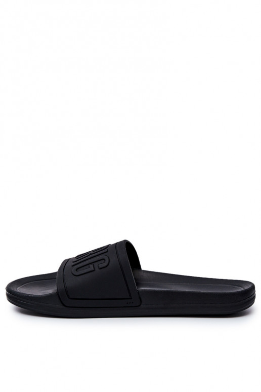 Papuče Big Star Rubber čiernej farby DD174690