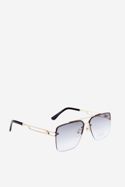 Slnko okuliare s UV filtrom khaki farby