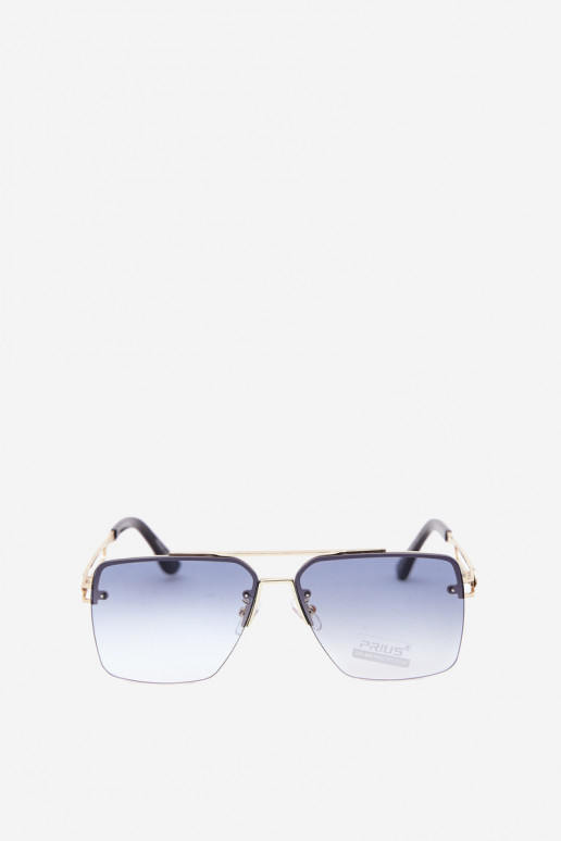 Slnko okuliare s UV filtrom modrej farby