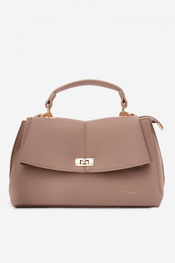 Dámska taška z umelej kože v slonovinovej farbe Sybella