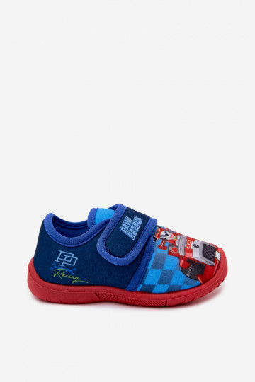 Detské šľapky na suchý zips PAW Patrol tmavomodré 2