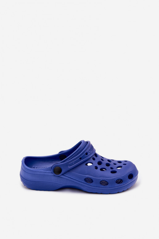 Ľahké tmavomodré dreváky pre ženy Parker