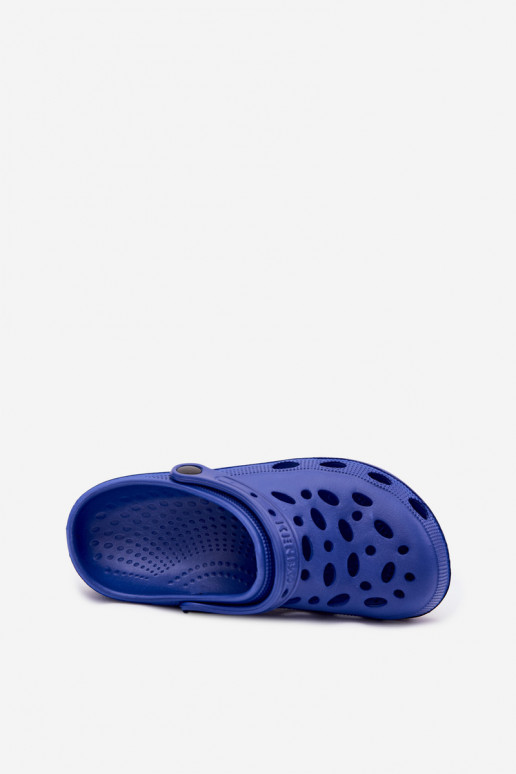 Ľahké tmavomodré dreváky pre ženy Parker