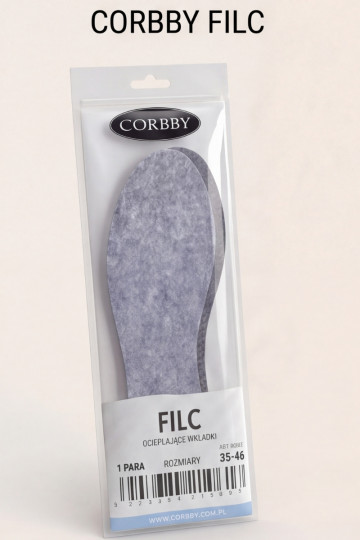 Corby FILC | Plstené hrejivé protišmykové vložky