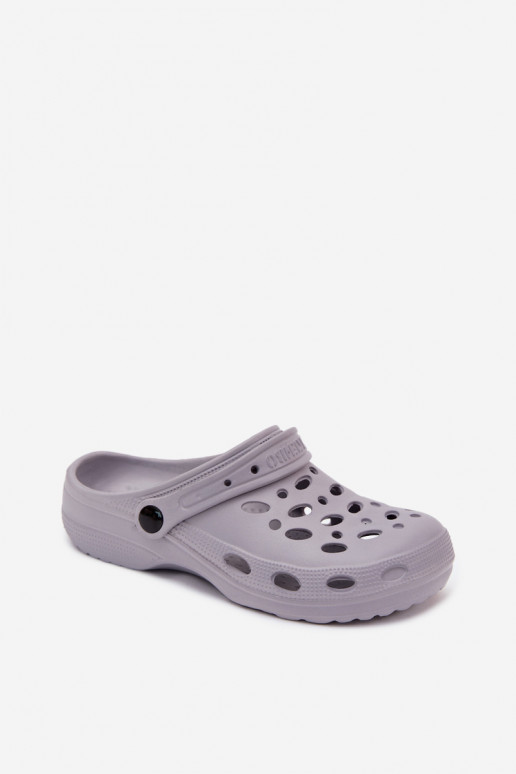Ľahké šedé dreváky pre ženy Parker
