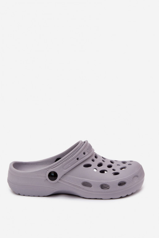 Ľahké šedé dreváky pre ženy Parker