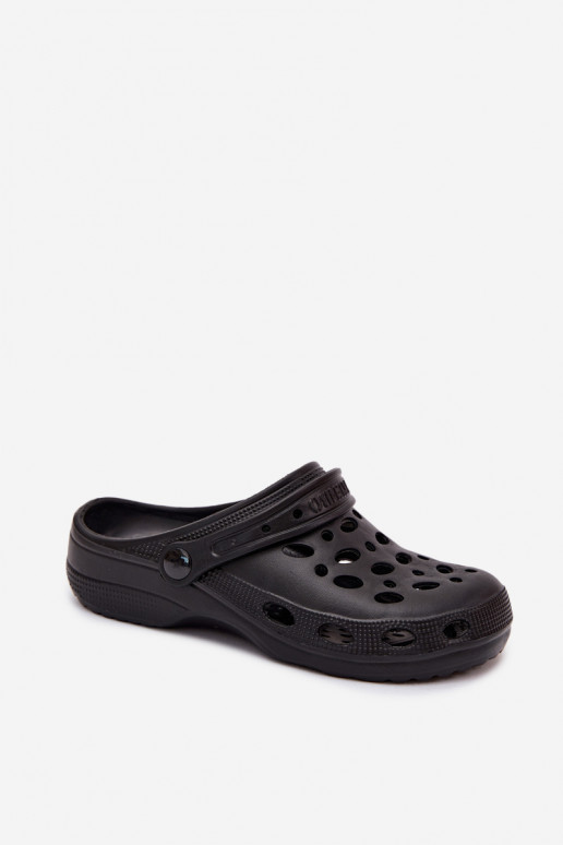 Ľahké čierne dreváky pre ženy Parker