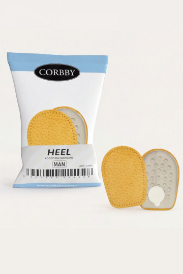 CORBBY ponožky na päty kožené