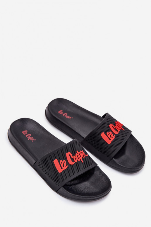 pánske šľapky čierne Lee Cooper LCIN-25-07-3526M