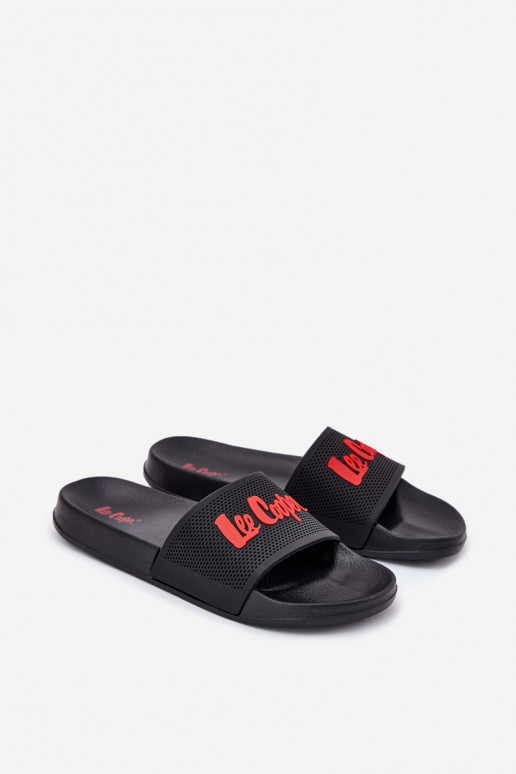 pánske šľapky čierne Lee Cooper LCIN-25-07-3526M
