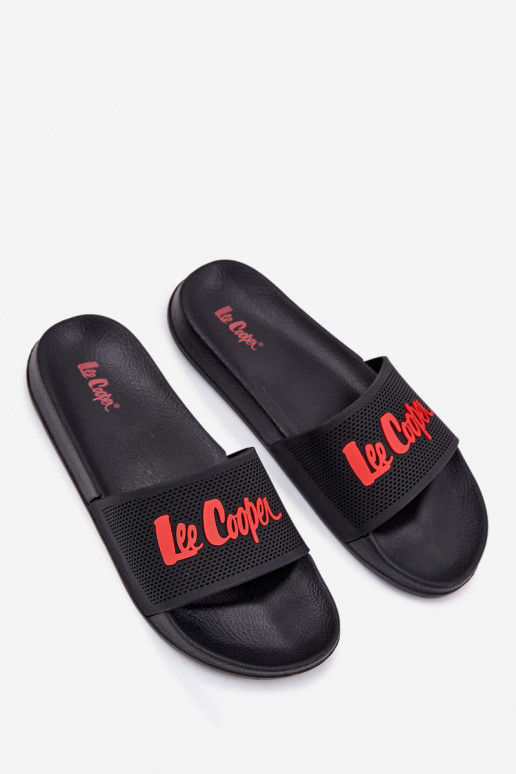 pánske šľapky čierne Lee Cooper LCIN-25-07-3526M