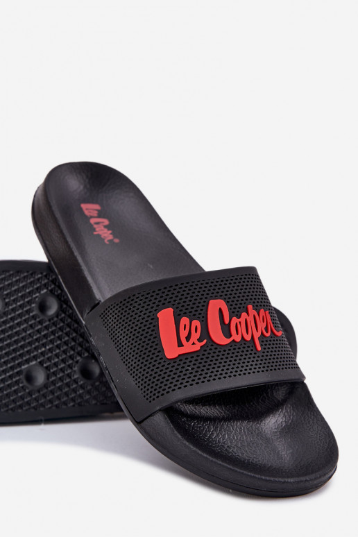 pánske šľapky čierne Lee Cooper LCIN-25-07-3526M
