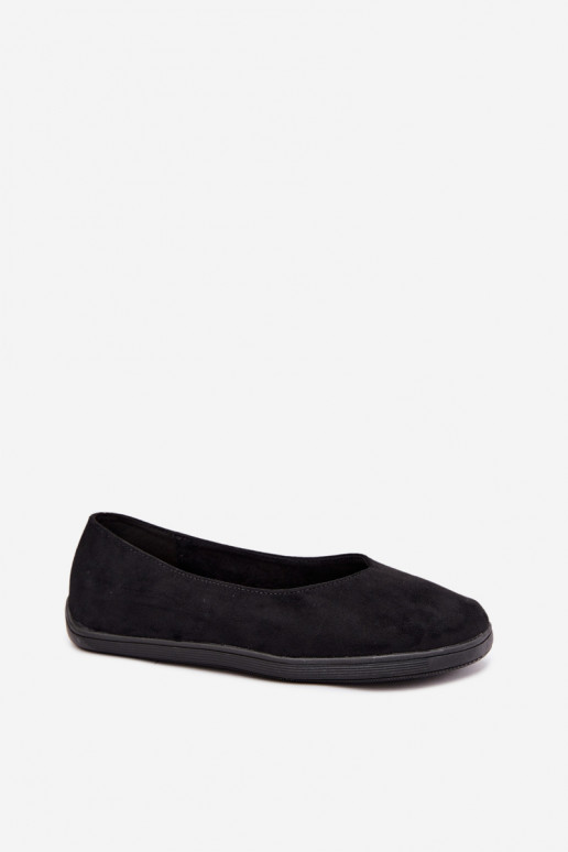 Čierne barefoot baleríny Hollin