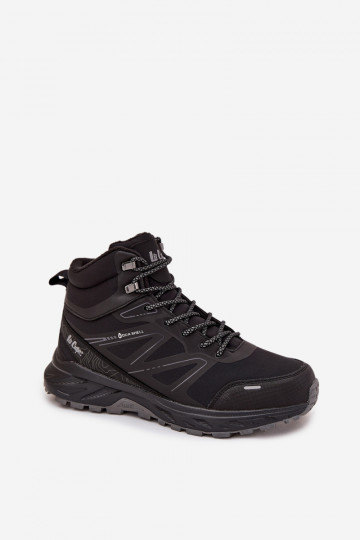 dámske zateplené turistické topánky Lee Cooper LCJ-25-01-3710 v čiernej farbe