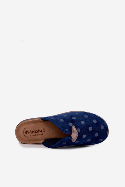 Dámske šľapky Inblu OD000014 tmavomodré