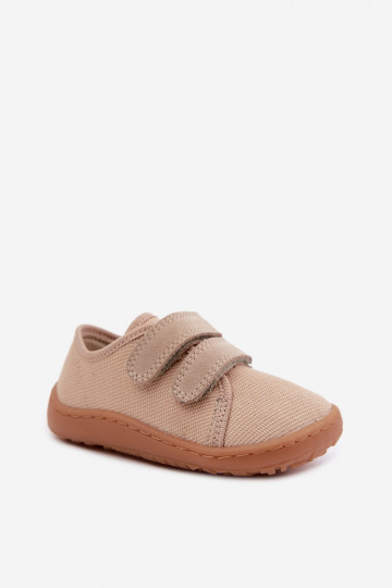 Pieskové detské šľapky Barefoot Froddo Canvas G1700440-22