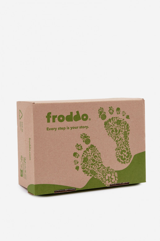 Tmavomodré detské semišové topánky Barefoot Froddo G2110157