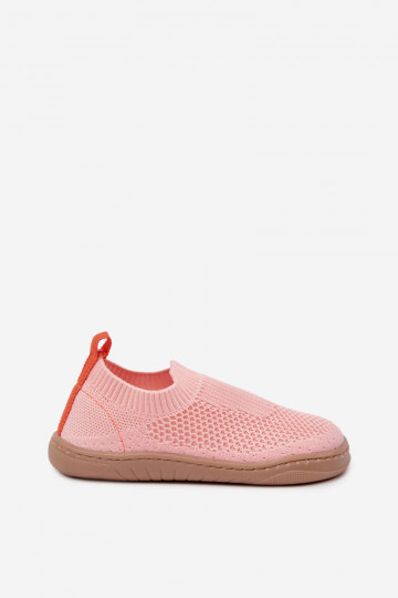 Detské šľapky na slip-on Milami svetloružovej farby 2