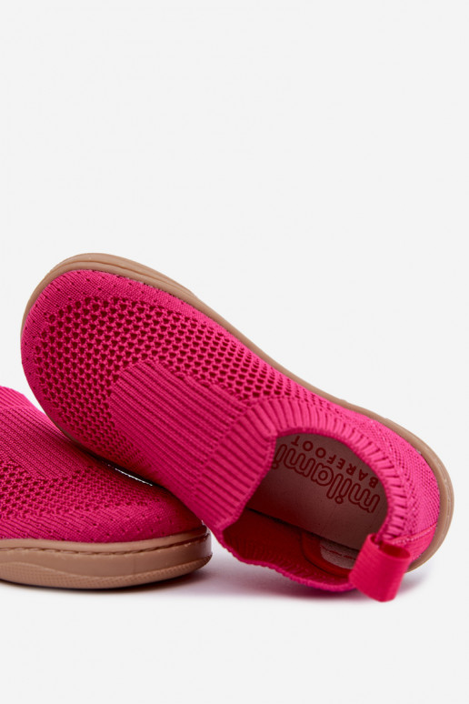 Detské šľapky na slip-on Milami ružovej farby