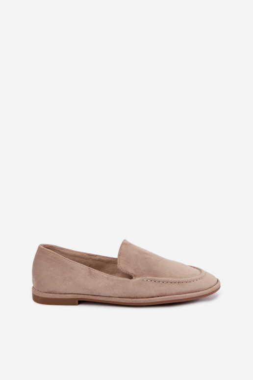 Dámske mokasíny v pieskovej farbe Mireliah