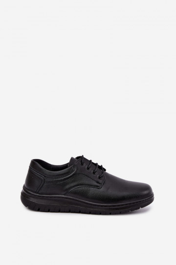 Čierne pánske topánky Varell 2