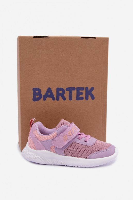 Detské športové topánky Bartek 8700315 v ružovej farbe