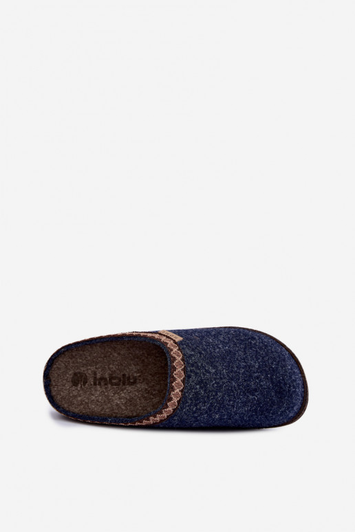 Dámske šľapky Inblu NL000009 tmavomodré