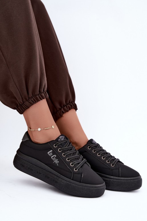 tenisky na platforme Lee Cooper LCJ-26-44-4560 v čiernej farbe