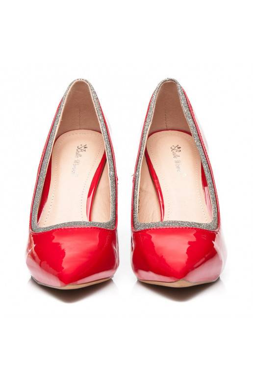 Topánky - GLOSSY Red 58248R / S1-35P  - 6