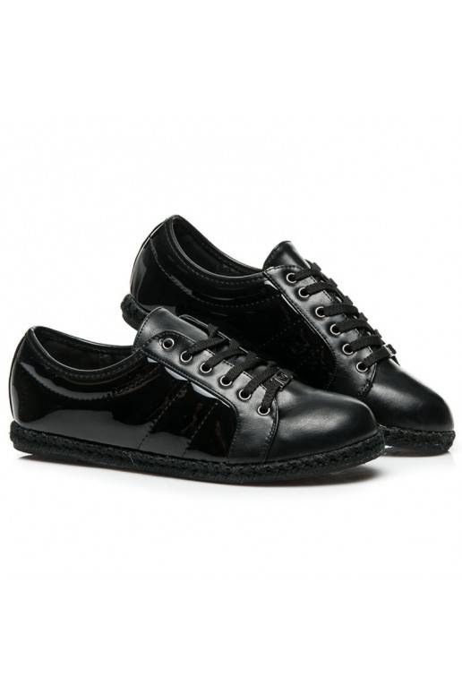 Lakované tenisky s espadrilovou podrážkou Q53-1B VICES - 5