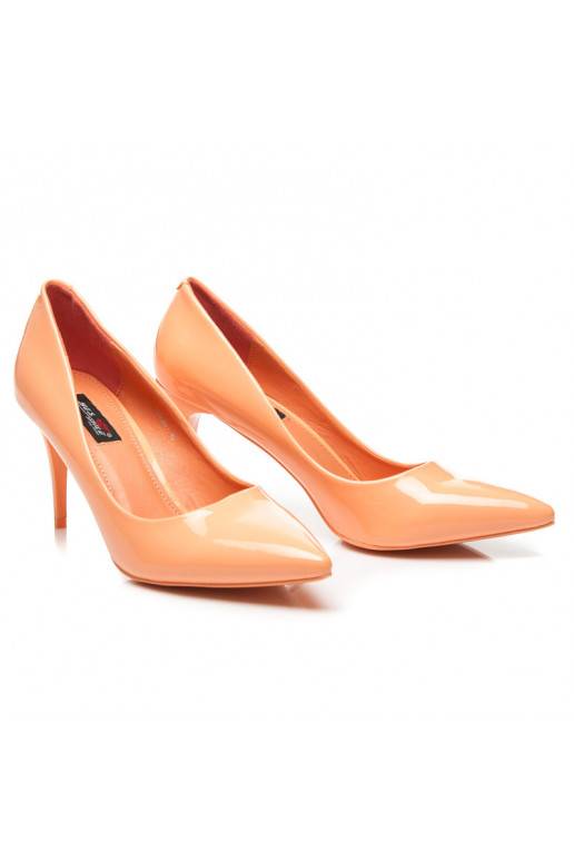 Klasické broskyňové topánky ÁNO-366-1OR  - 5