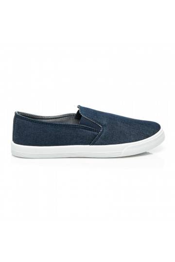 Džínové Slip On topánky DD371H.BL