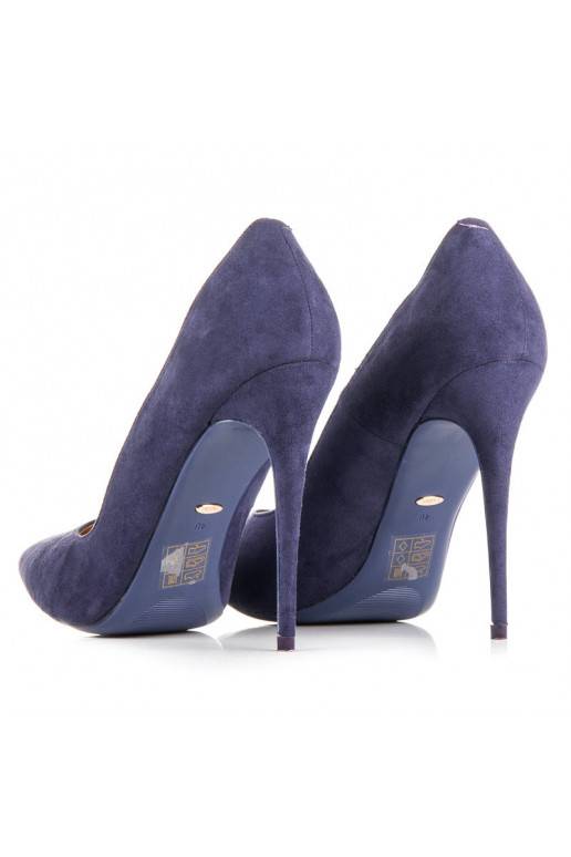 Indigové topánky na vysokom opätku od BETLER 5005-33D.PU  - 5 Indigové topánky na vysokom opätku od BETLER 5005-33D.PU  - 5