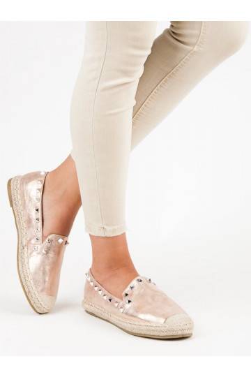 Espadrilky Forever Folie Rivet z ružového zlata LX164CHA  - 1