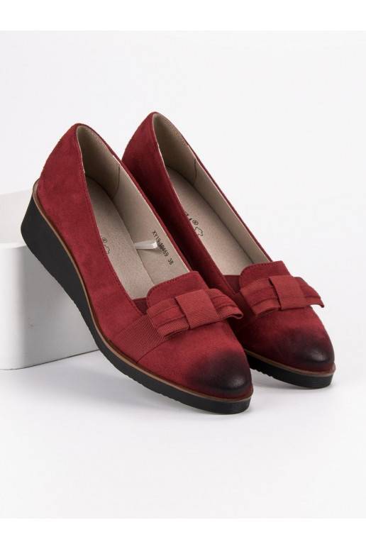 Platformové topánky VINCEZA XY19-10469BUR  - 6 Platformové topánky VINCEZA XY19-10469BUR  - 6