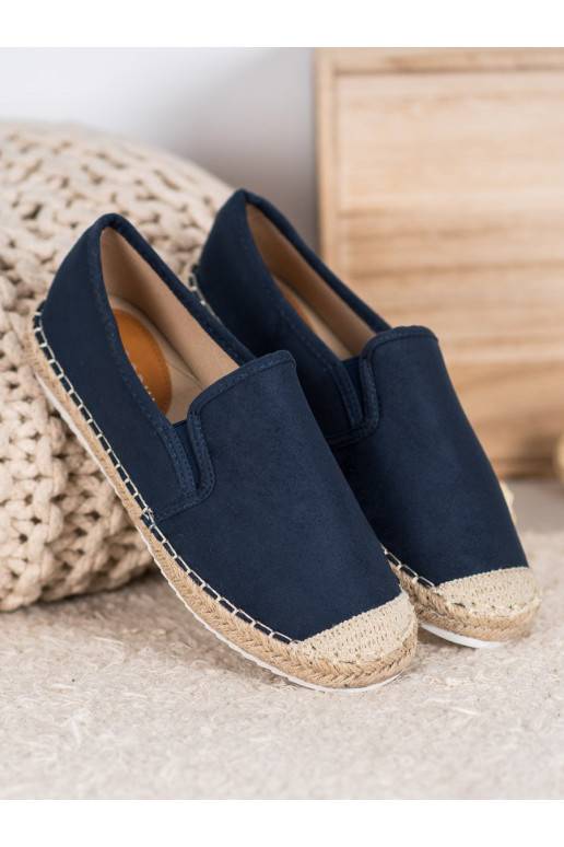 Semišové espadrilky TF-31N  - 1 Semišové espadrilky TF-31N  - 1